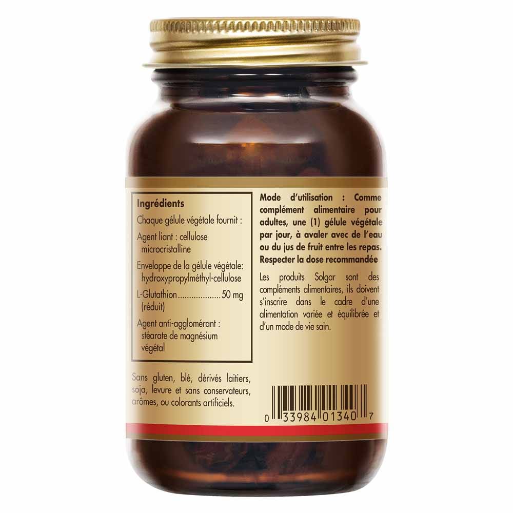 solgar reduced l-glutathione 250 mg reviews Reduced L-Glutathione 250 mg Vegetable Capsules main image 1