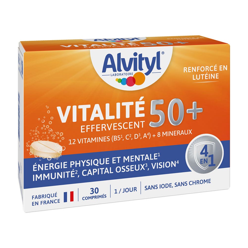 Alvityl Vitality 50+ 30 effervescent tablets