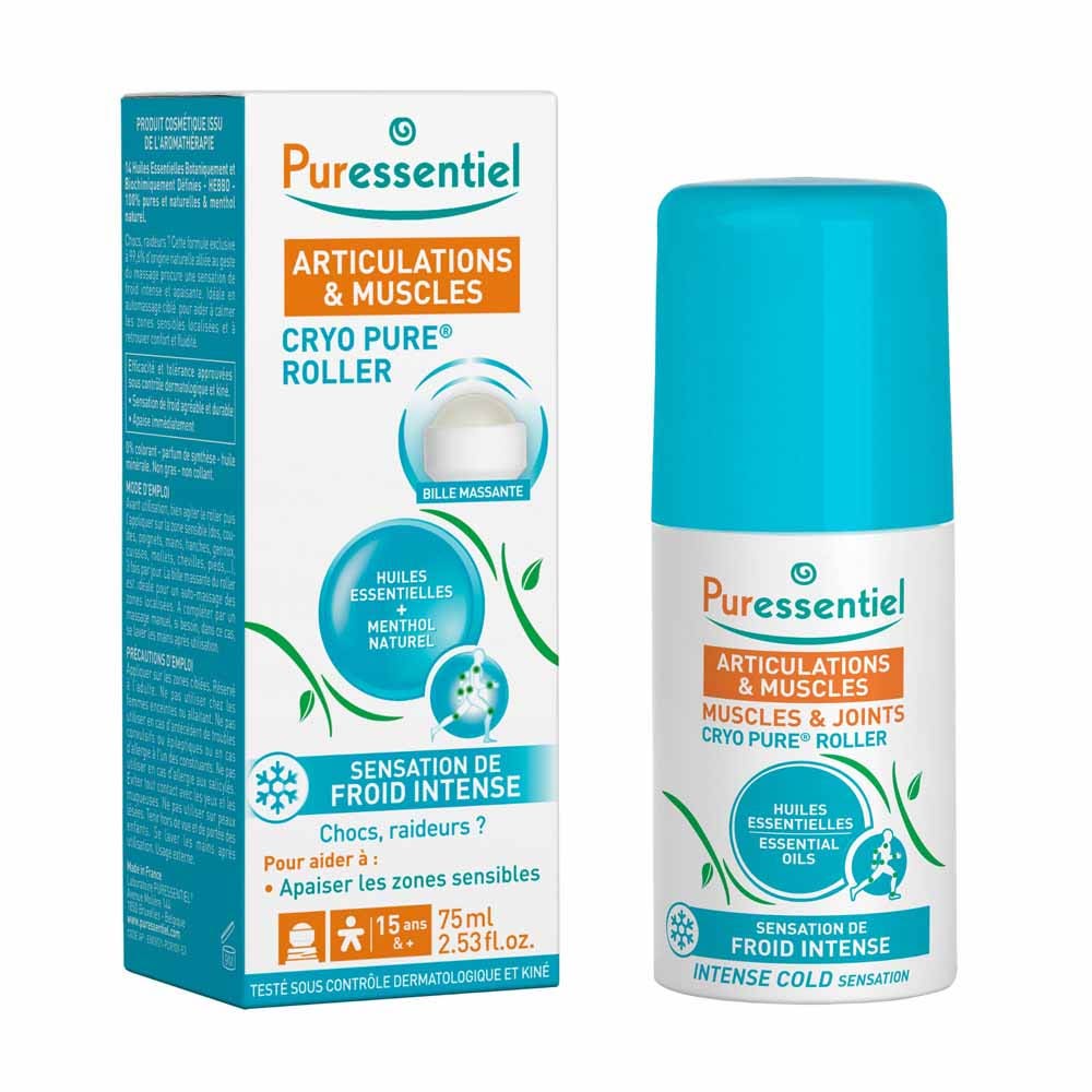 Puressentiel Joints & Muscles Cryo Pure Roller Muscles And Joints Froid Intense 75ml