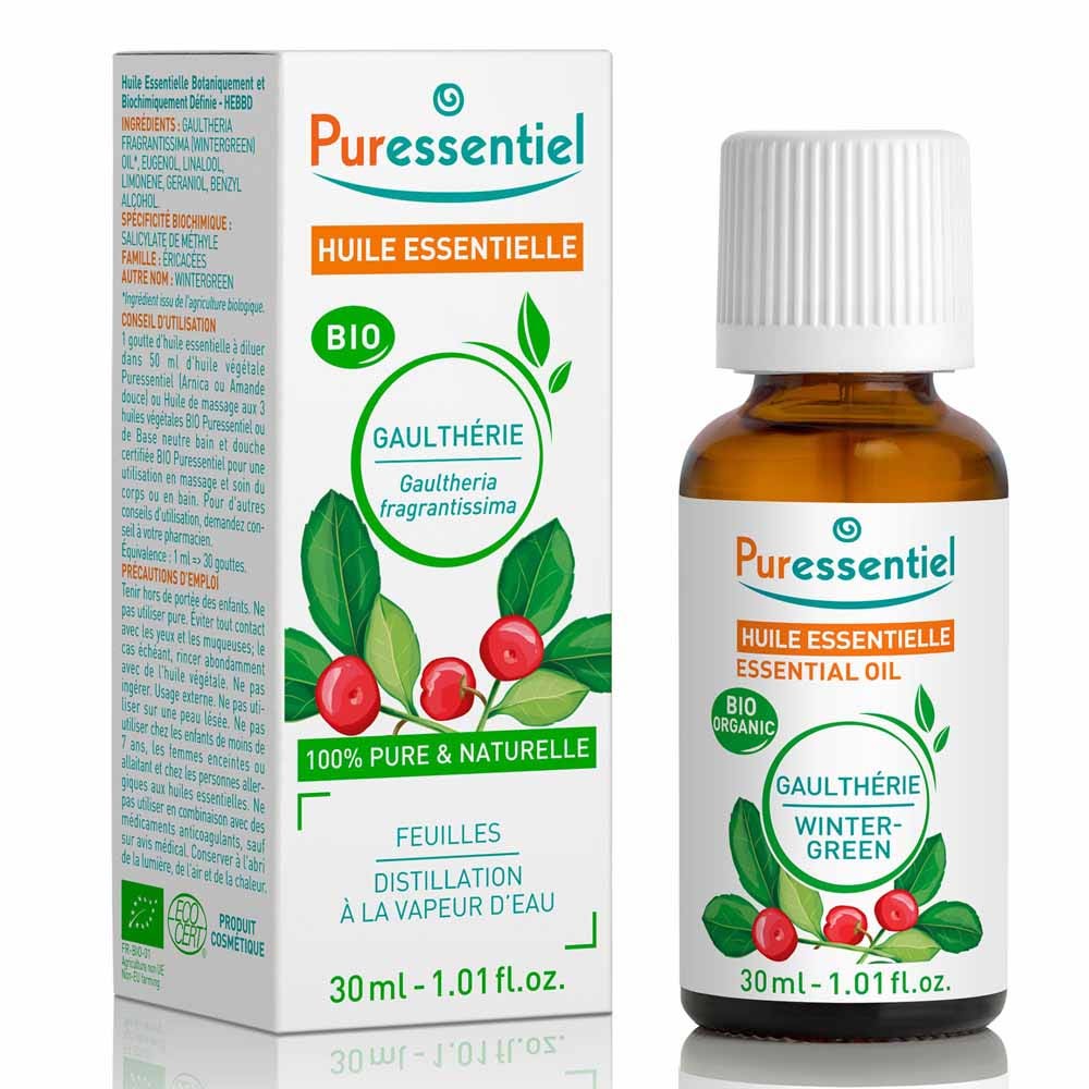 Puressentiel Essential Oils Wintergreen Organic 30 ml