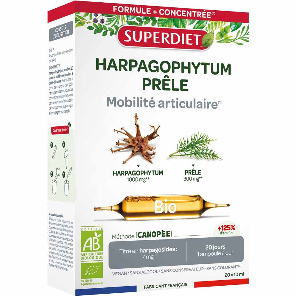 Superdiet Prele Harpagophytum Bioes Joints 20 Ampulas