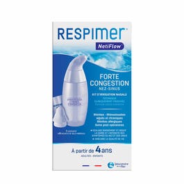 Respimer Netiflow Nasal irrigation kit + 6 sachets - Easypara