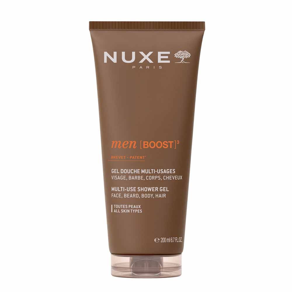Nuxe Men [BOOST]³ Multi-use shower gel face, beard, body and hair 200 ml