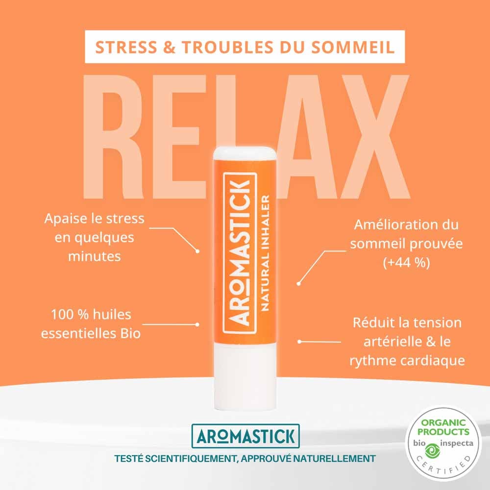 Aromastick Inhalateur Relax Bio 8g