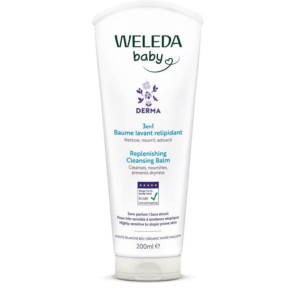 Weleda DERMA 3in1 Relipid Cleansing Balm 200ml