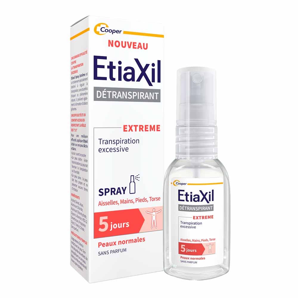 Etiaxil Detranspirants Extreme 5-day deodorant spray 30 ml