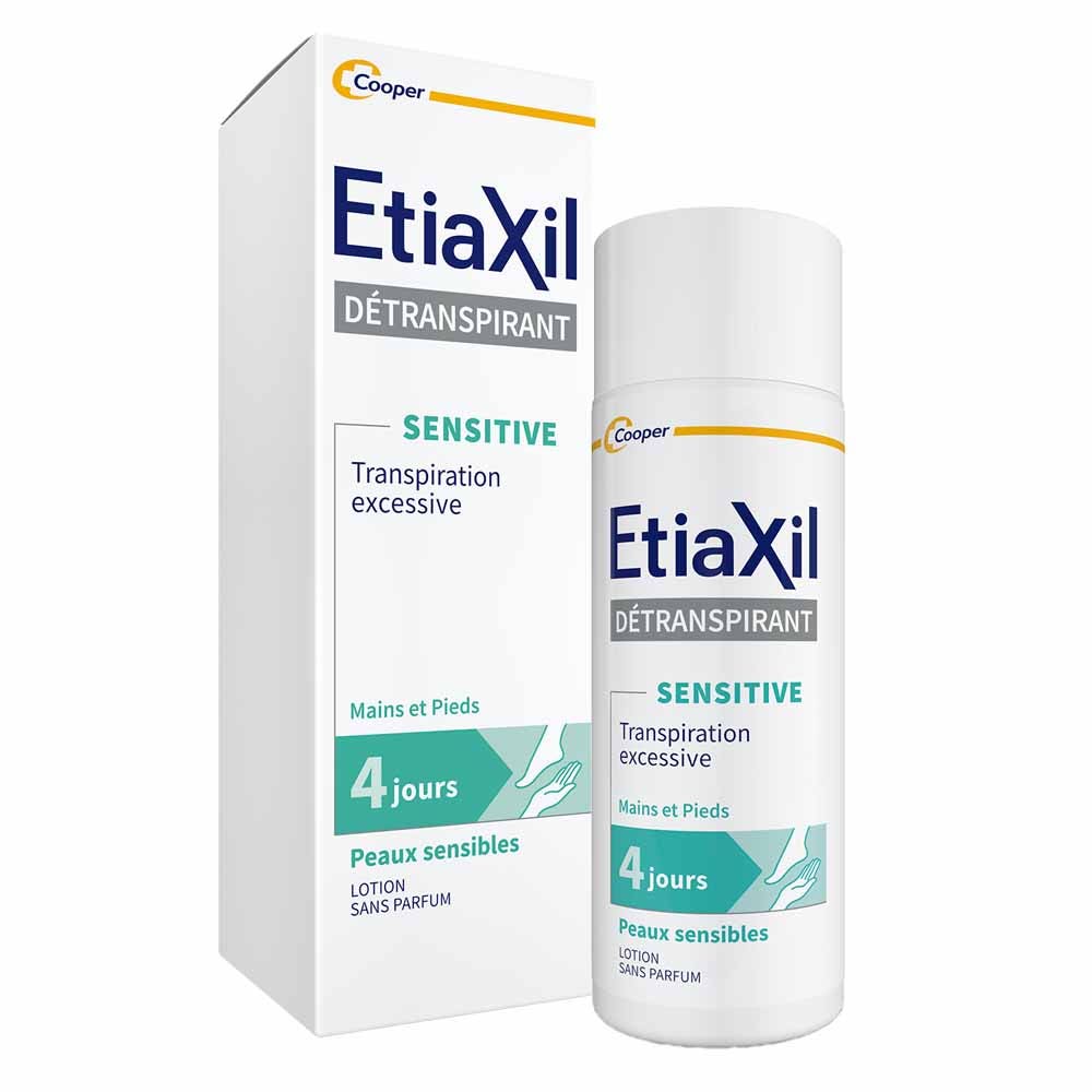 Etiaxil Detranspirants Feet Anti-Perspirant Sensitive skin 100ml