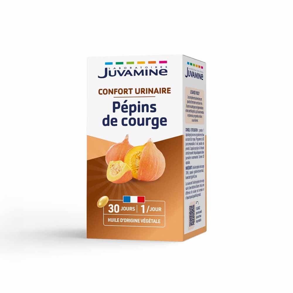 Juvamine Pumpkin Seeds Men Urinary Comfort 30 capsules