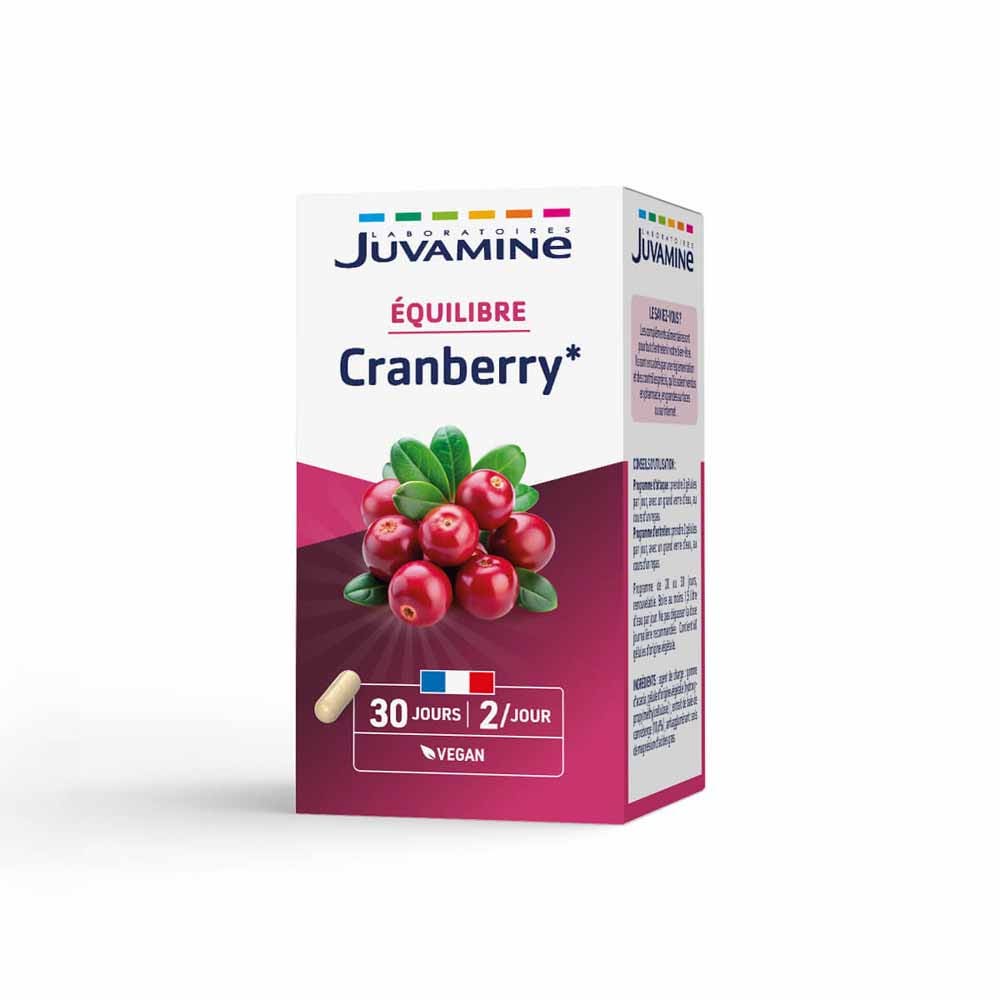 Juvamine Cranberry Concentrated Formula 60 Gelules