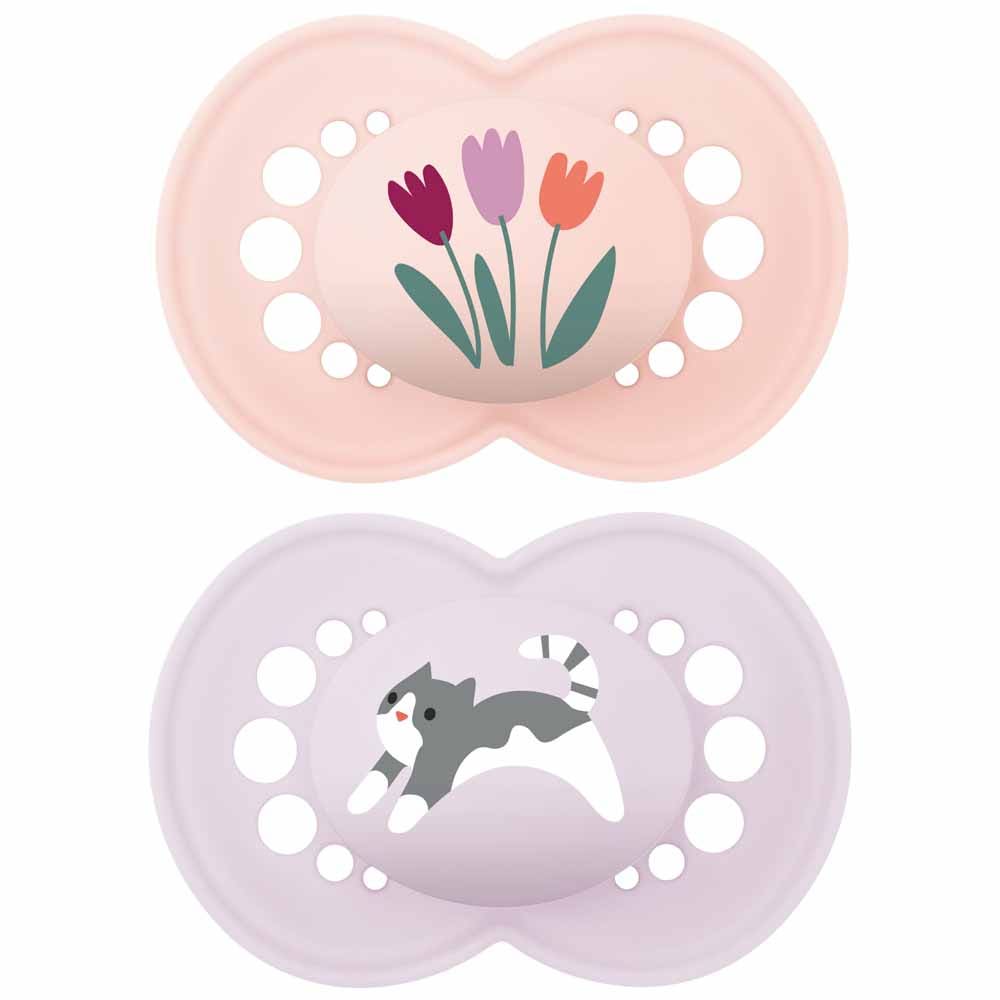 Mam Original Nature Symmetrical soother 6 Months and Plus x2