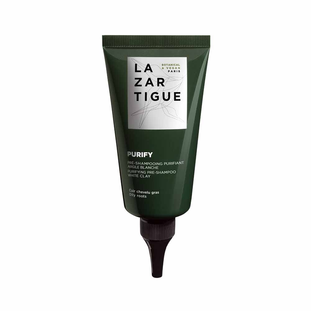Lazartigue Purify Purifying pre-shampoo treatment white clay 75 ml