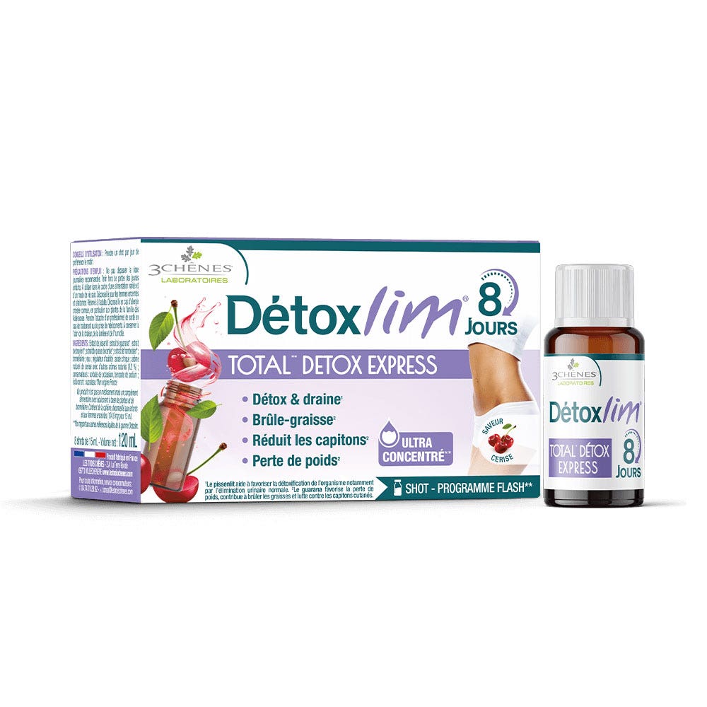 3 Chênes Detoxslim Total Détox Express 8 shots
