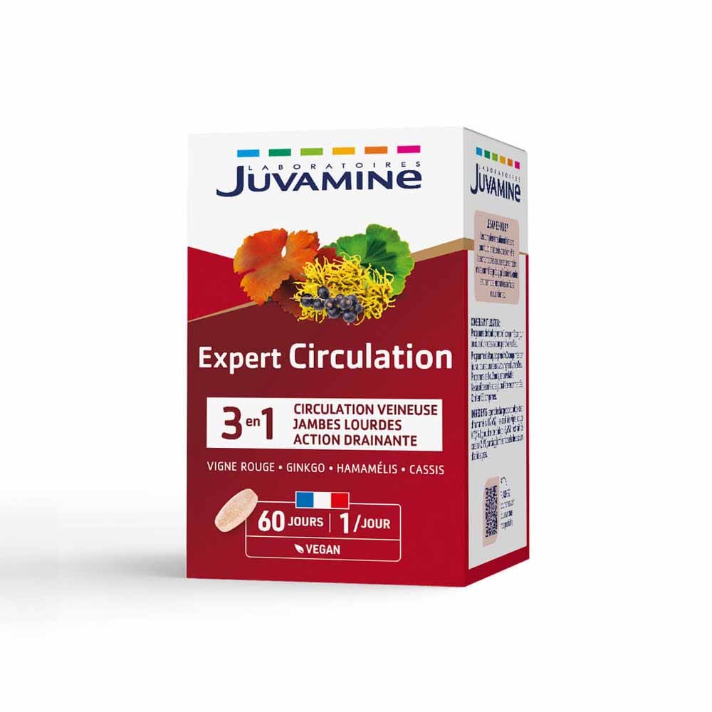 Juvamine Circulation Expert'Nature 60 tablets