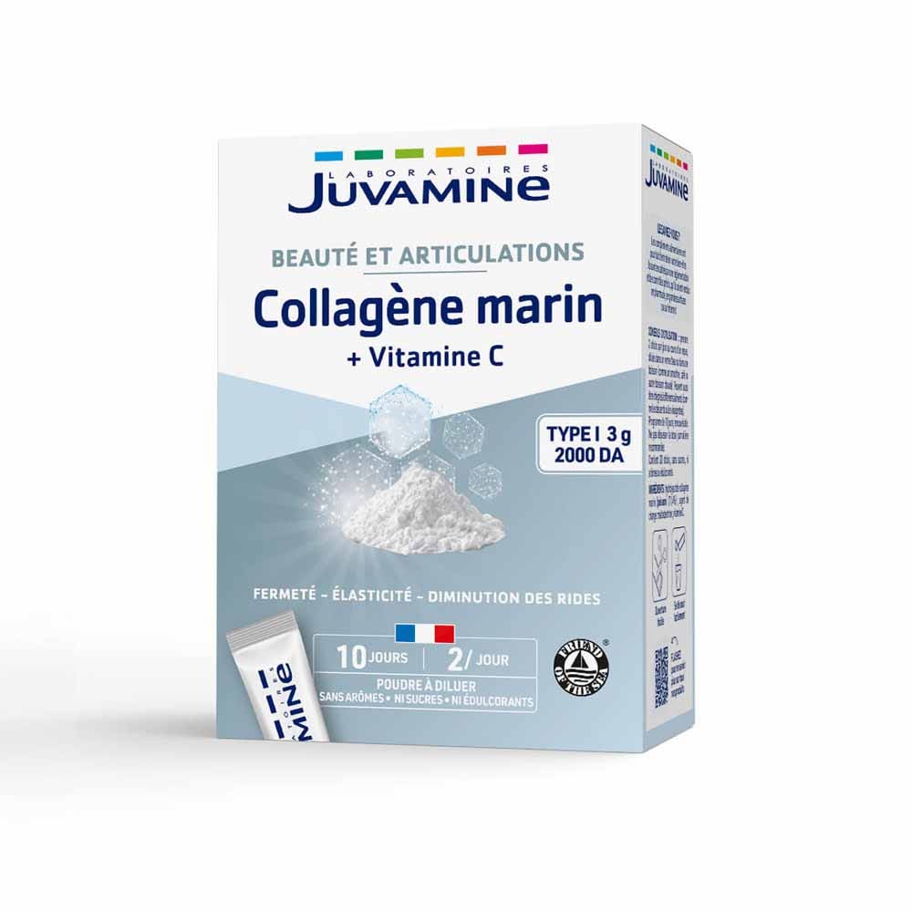 Juvamine Beauty Marine collagen 3000 mg + vitamin C 20 Sitcks