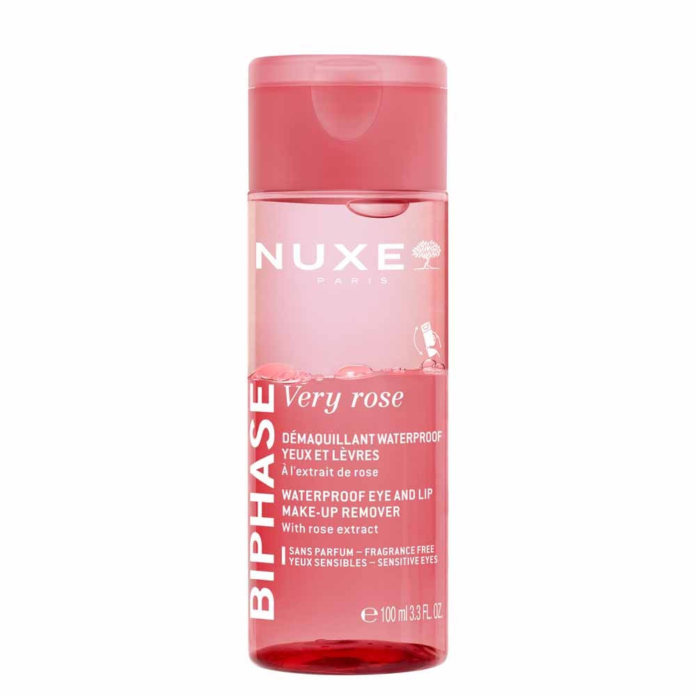 Nuxe Very rose Bi-Phase Waterproof Make-Up Remover 100 ml