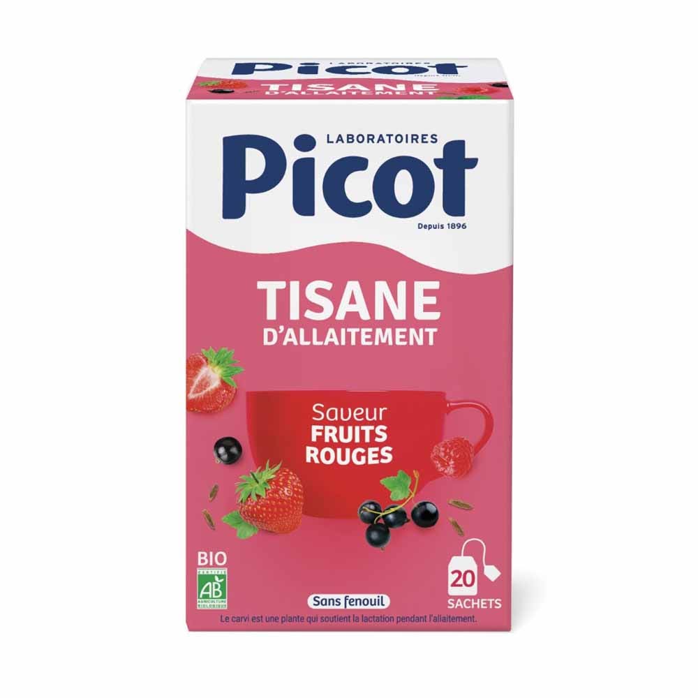 Picot Nursing Herbal Tea Soft Fruit X 20 Bags