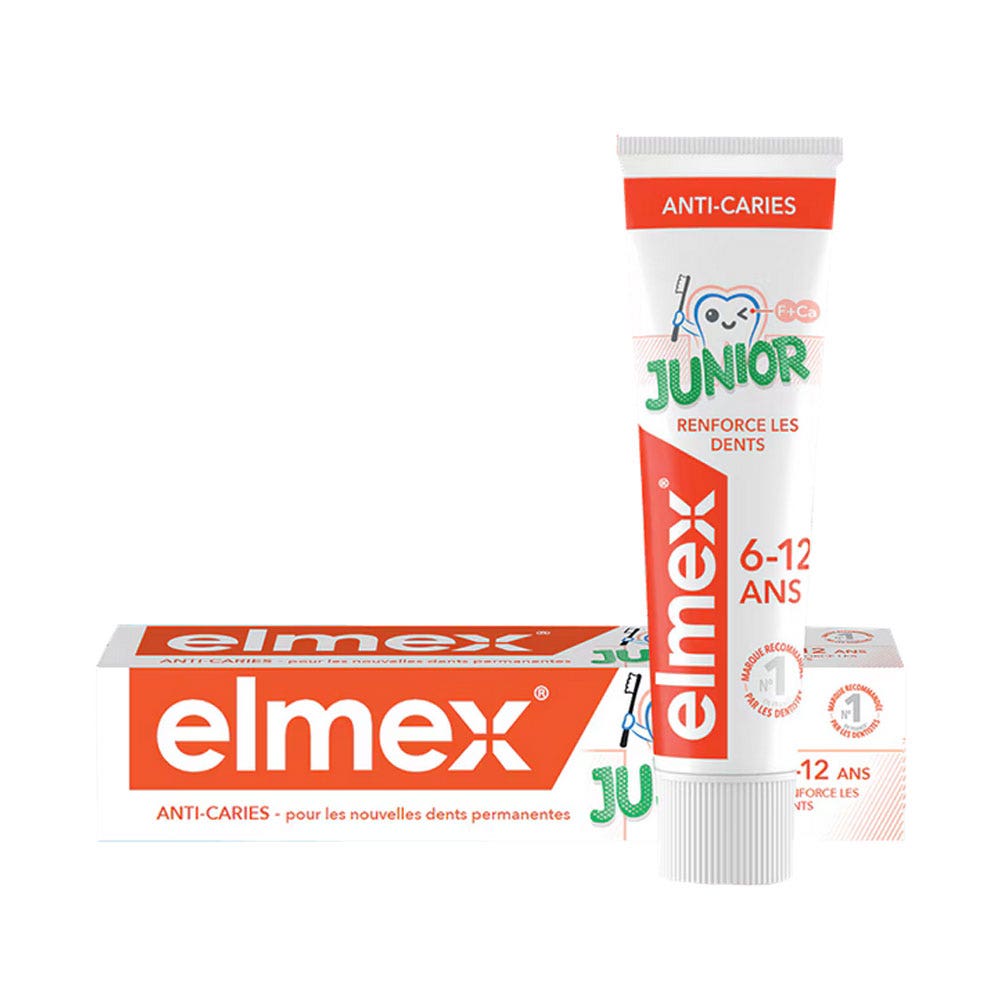 Elmex Anti-Caries Junior Toothpaste 6 to 12 Years 75ml