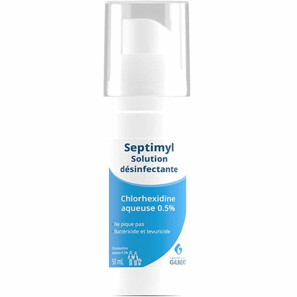 Gilbert Septimyl Disinfectant Chlorhexidine Solution 0.2% 50ml