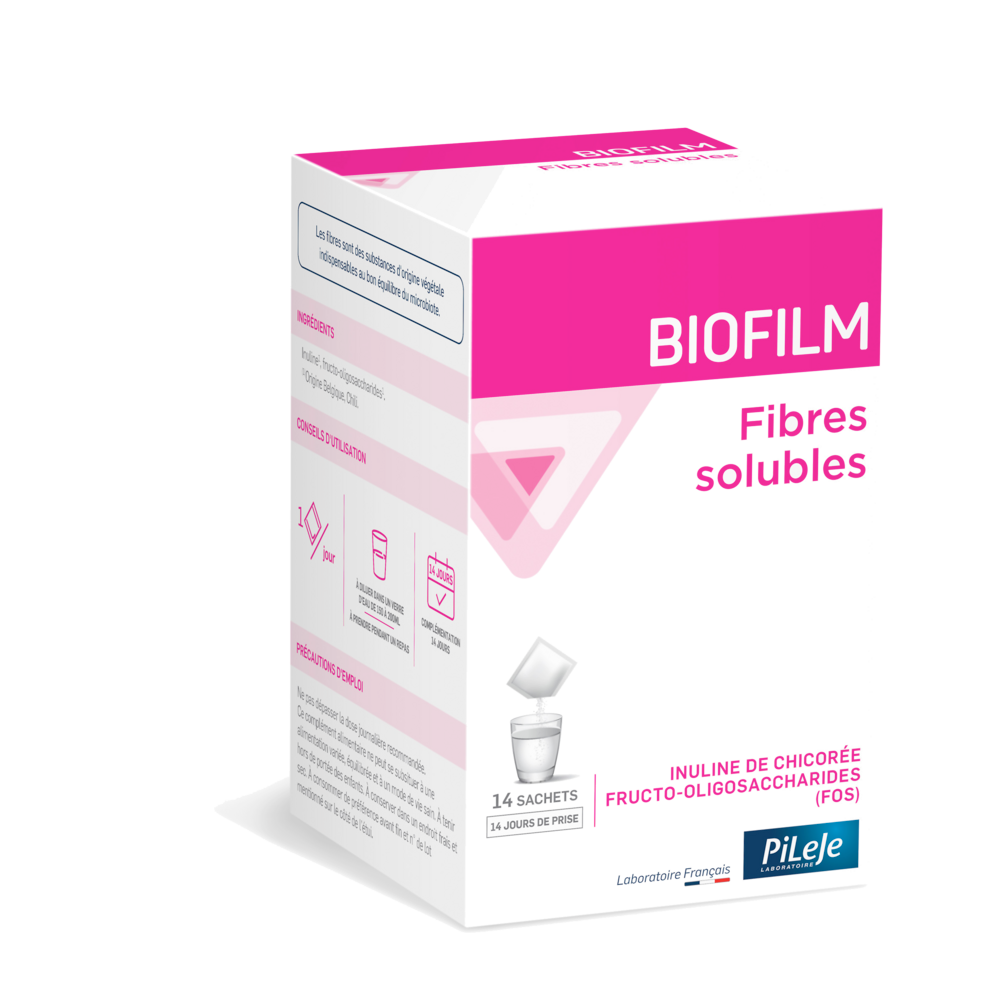 Pileje Biofilm Soluble fibres 14 sachets of 6g