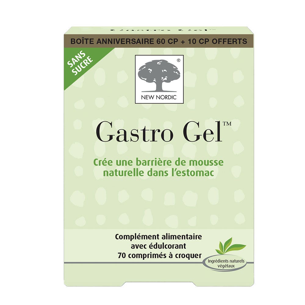 New Nordic Gastro gel anniversary box 60 + 10 tablets