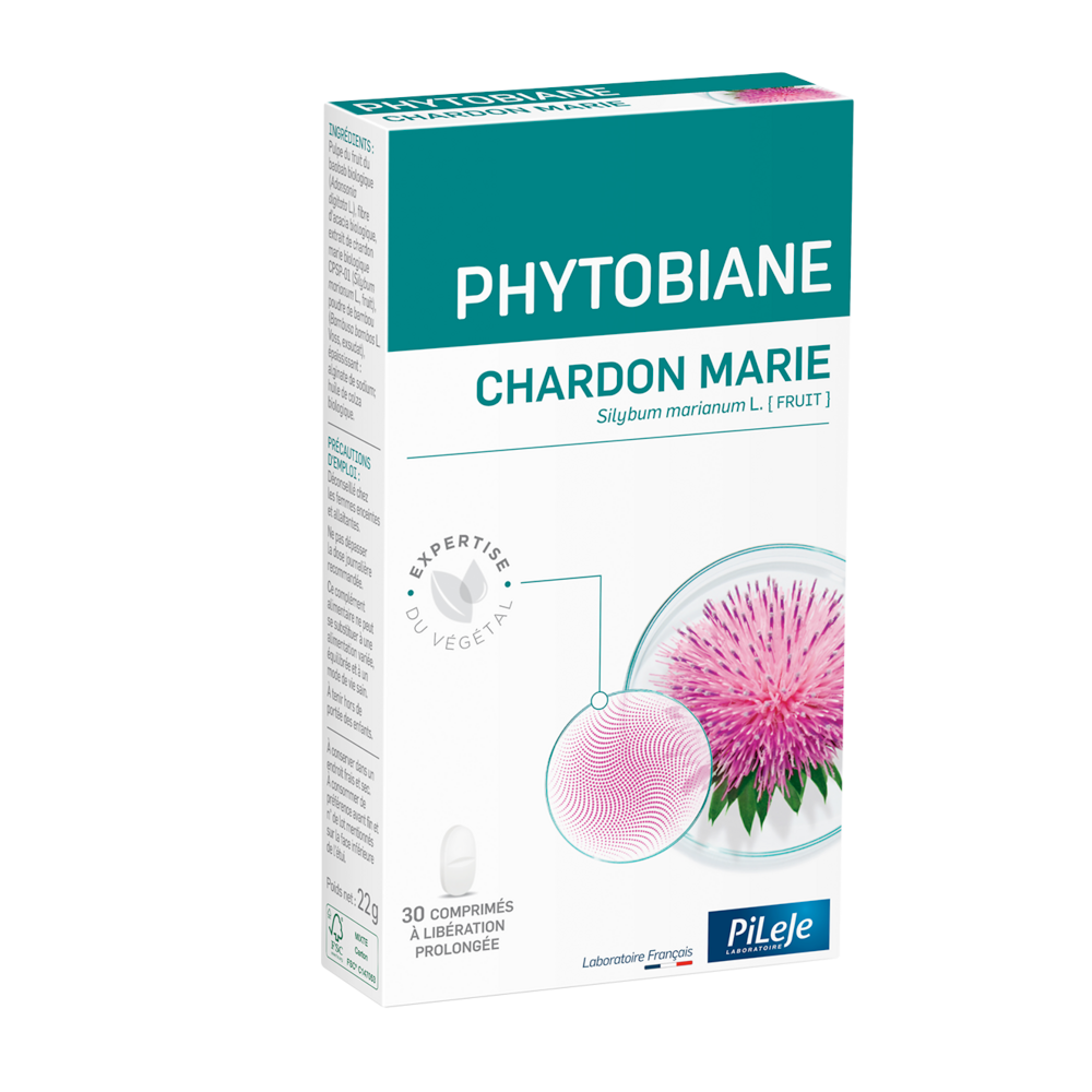 Pileje Phytobiane Milk Thistle 30 tablets