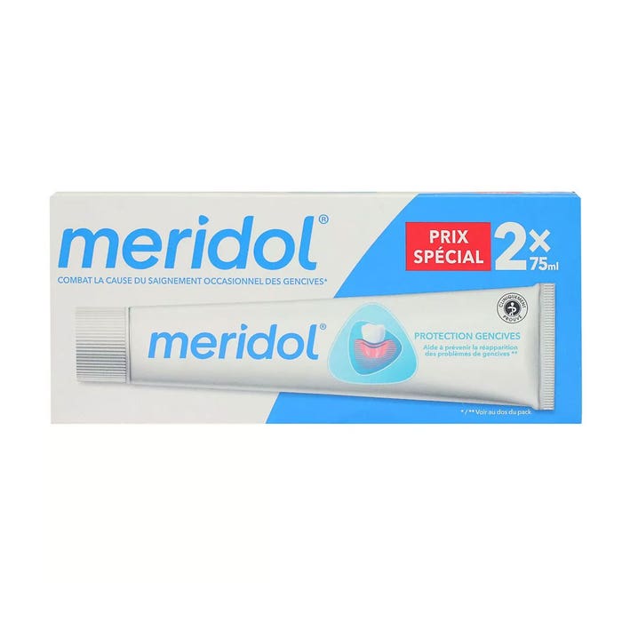 Meridol Toothpaste Ingredients Meridol Gum protection toothpaste 2x75 ml Special Offer - Easypara