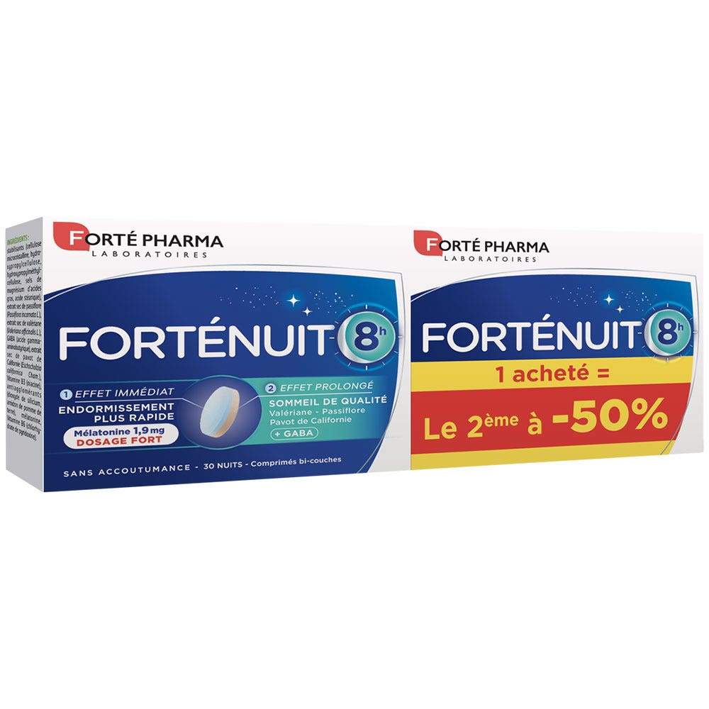 Forté Pharma Forté Night Quality 8-hour sleep 2x30 tablets