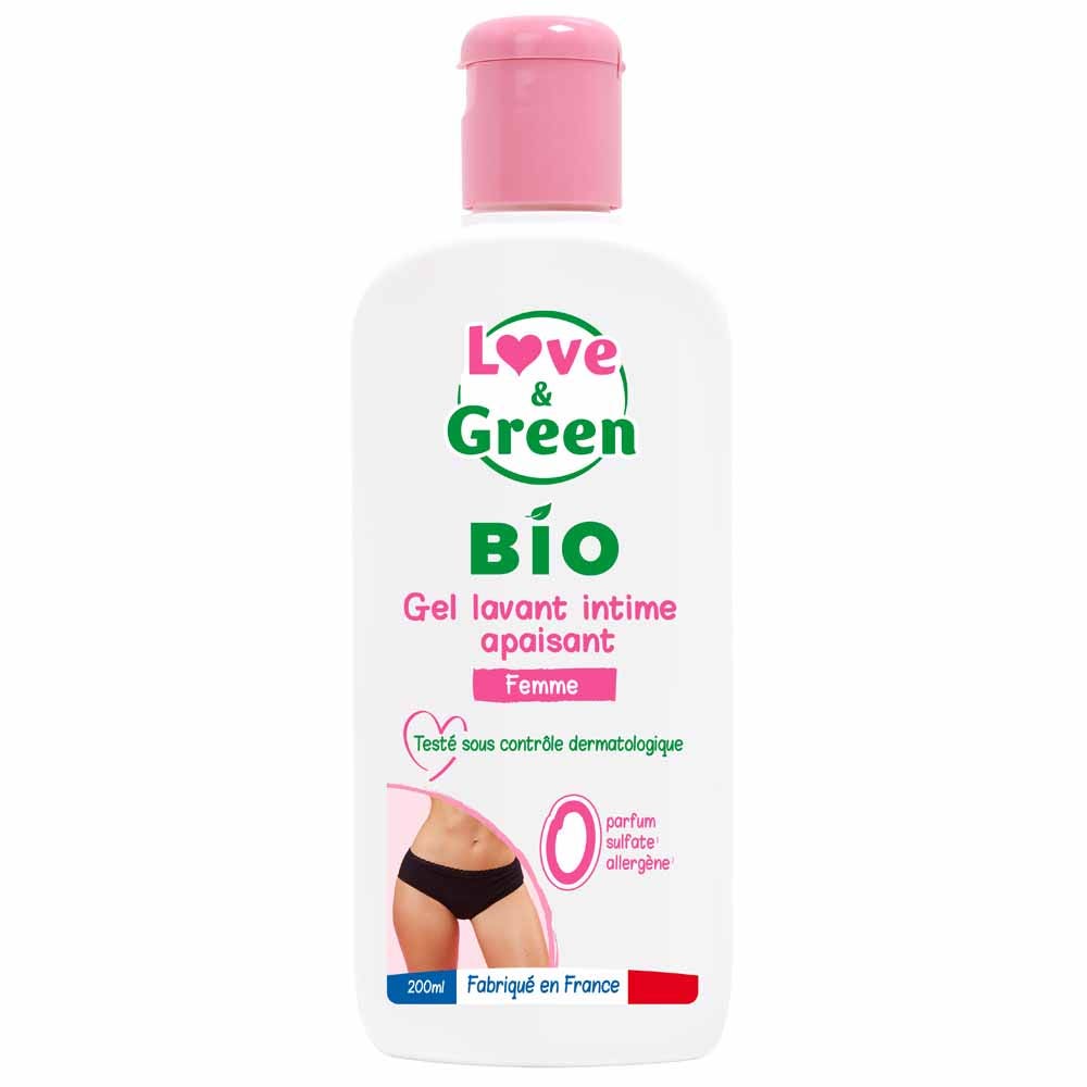 Love&Green Intimate Soothing Cleansing Gel 200ml Soothing 200ml