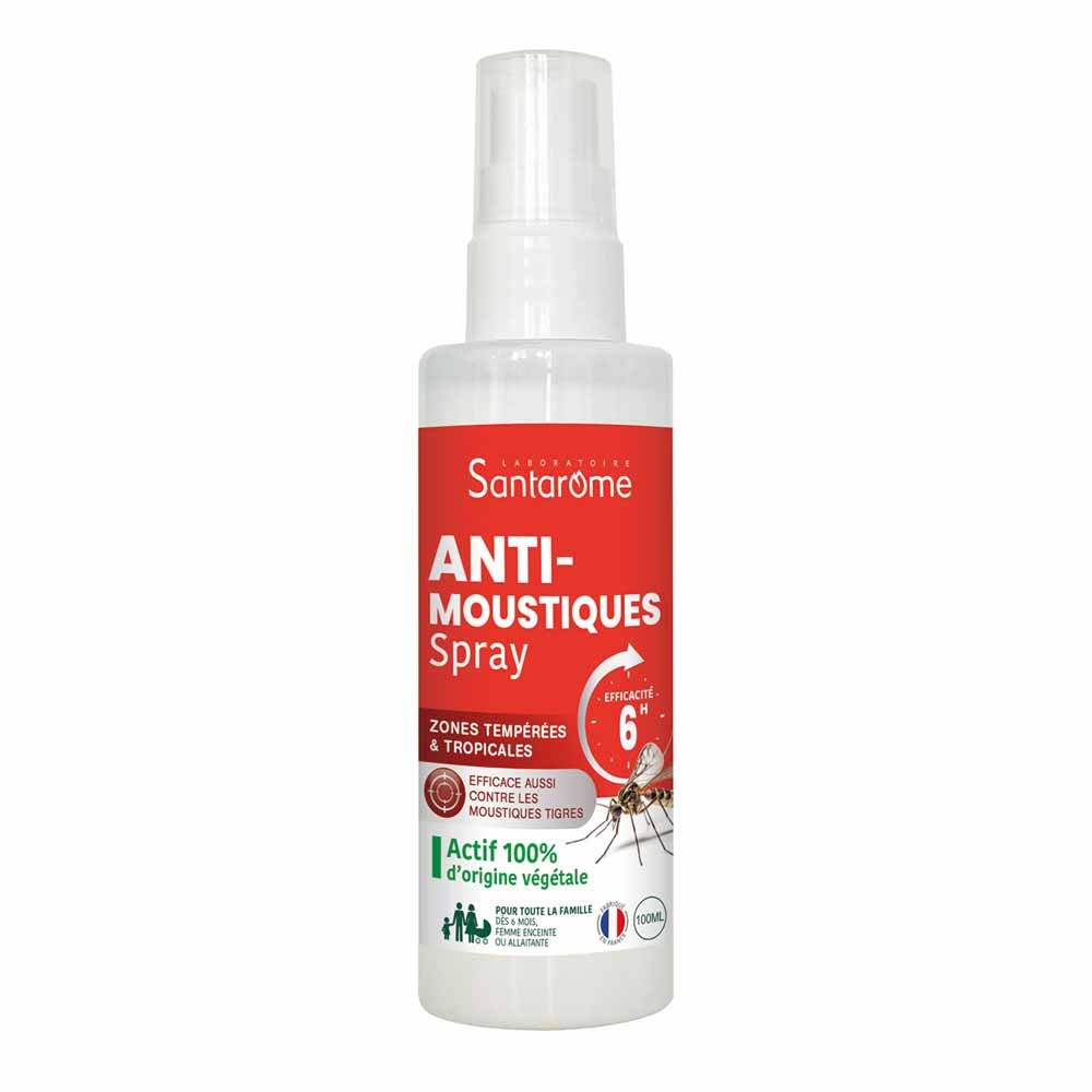 Santarome Anti-Mosquito Spray Temperate and tropical zones 100ml