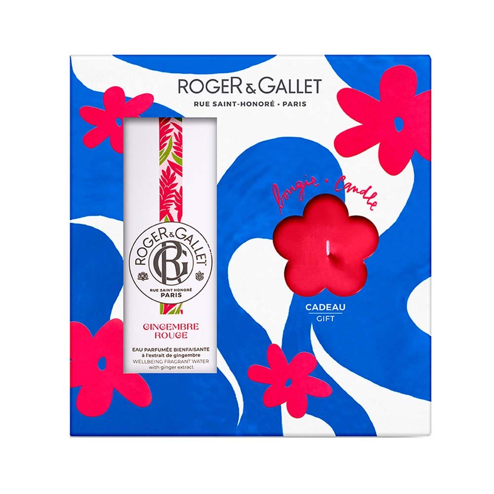Roger & Gallet Gingembre Rouge Gift set of scented water 200 g