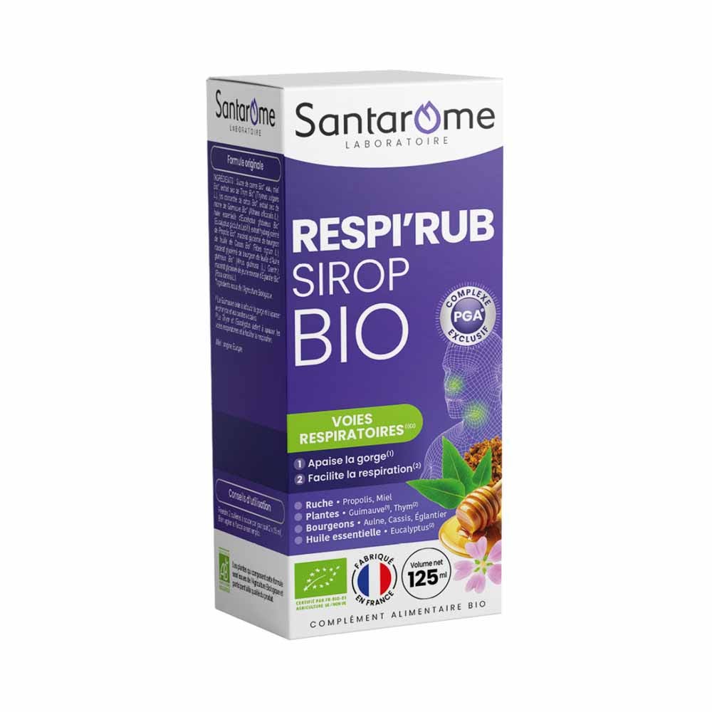 Santarome Respi'rub Syrups Bioes Nose and Throat 125ml