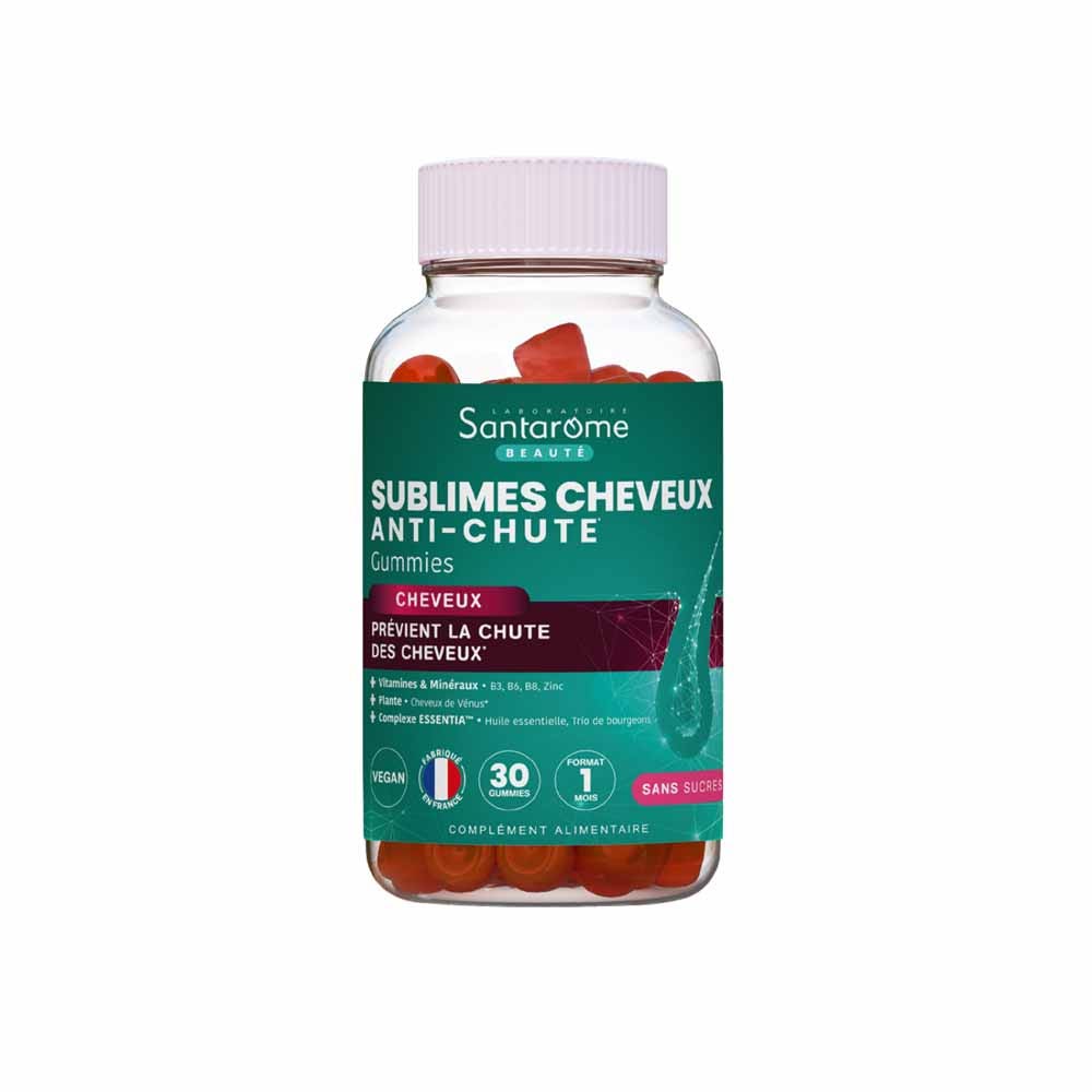 Santarome Sublime Hair Anti-Hair loss Peach Taste 30 Gummies