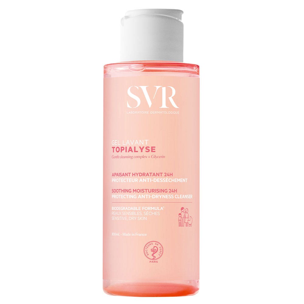 Svr Topialyse Soothing hydrating body wash 100 ml