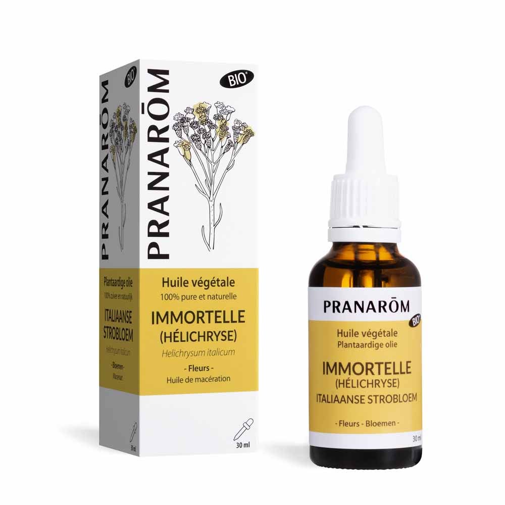 Pranarôm Immortelle Helichrysum Plant Oil Bio 30ml