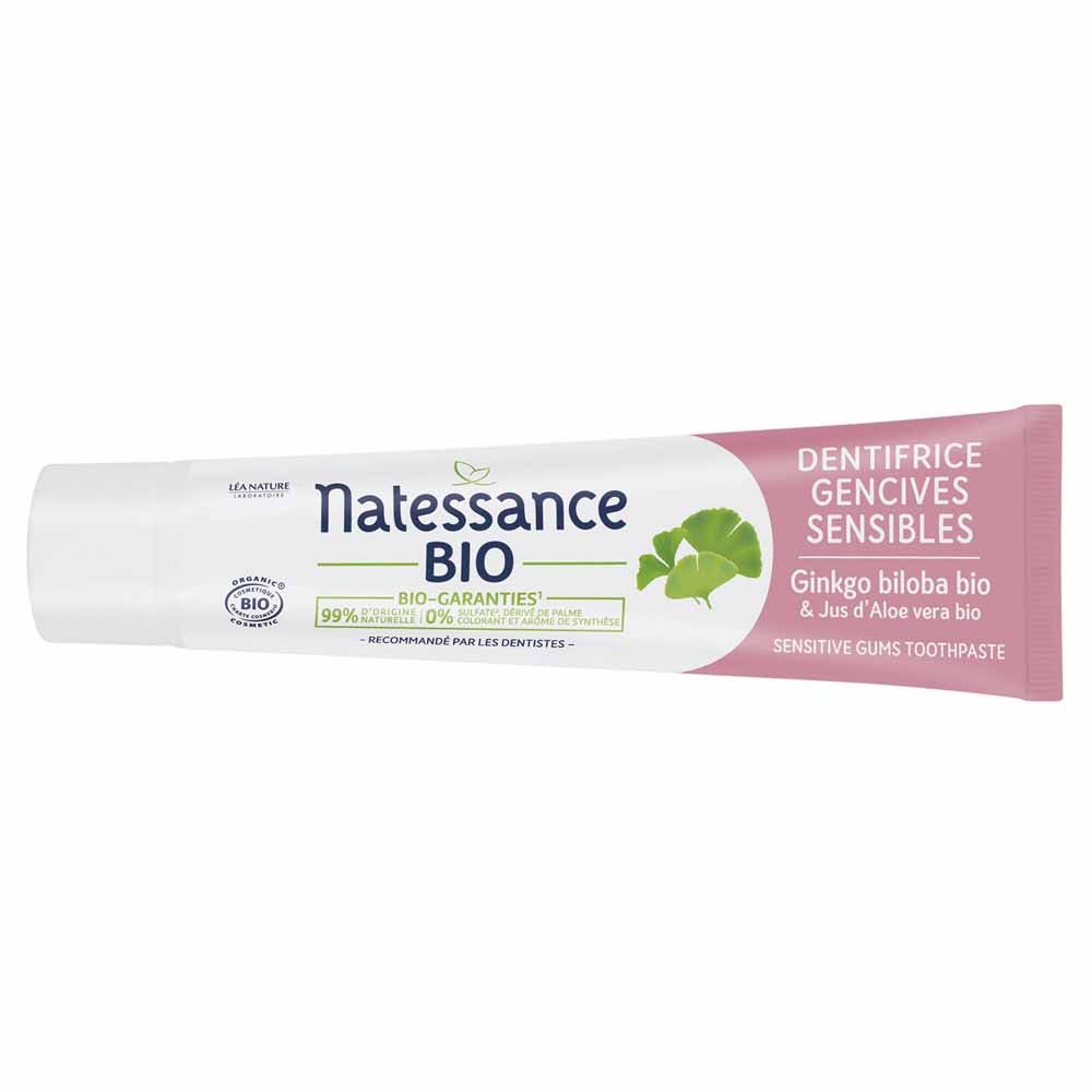 Natessance Organic toothpaste for sensitive gums 75 ml