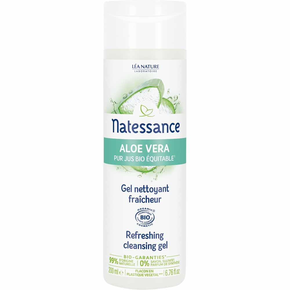 Natessance Fresh organic cleansing gel 200 ml