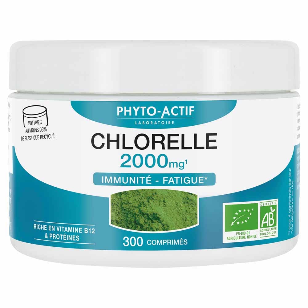 Phyto-Actif Chlorella Ecocert 300 tablets