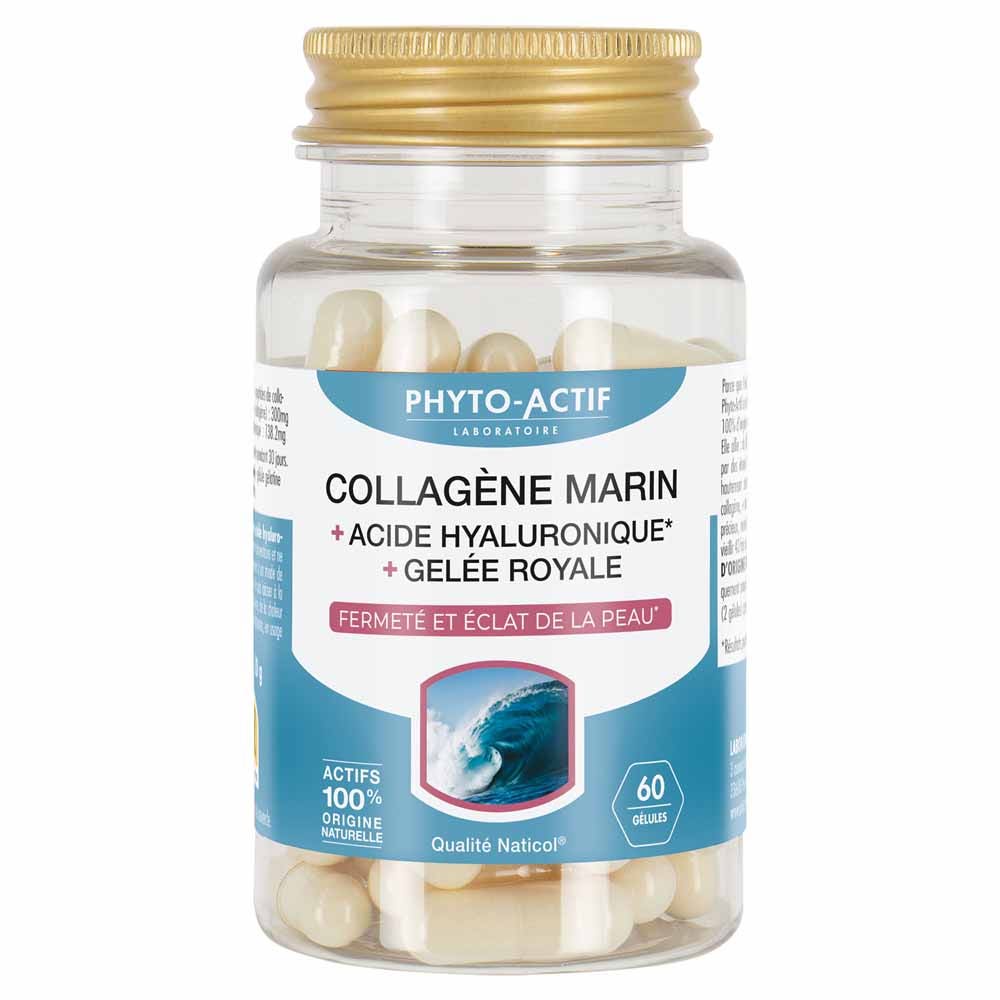Phyto-Actif Marine collagen with hyaluronic acid and royal jelly 60 capsules