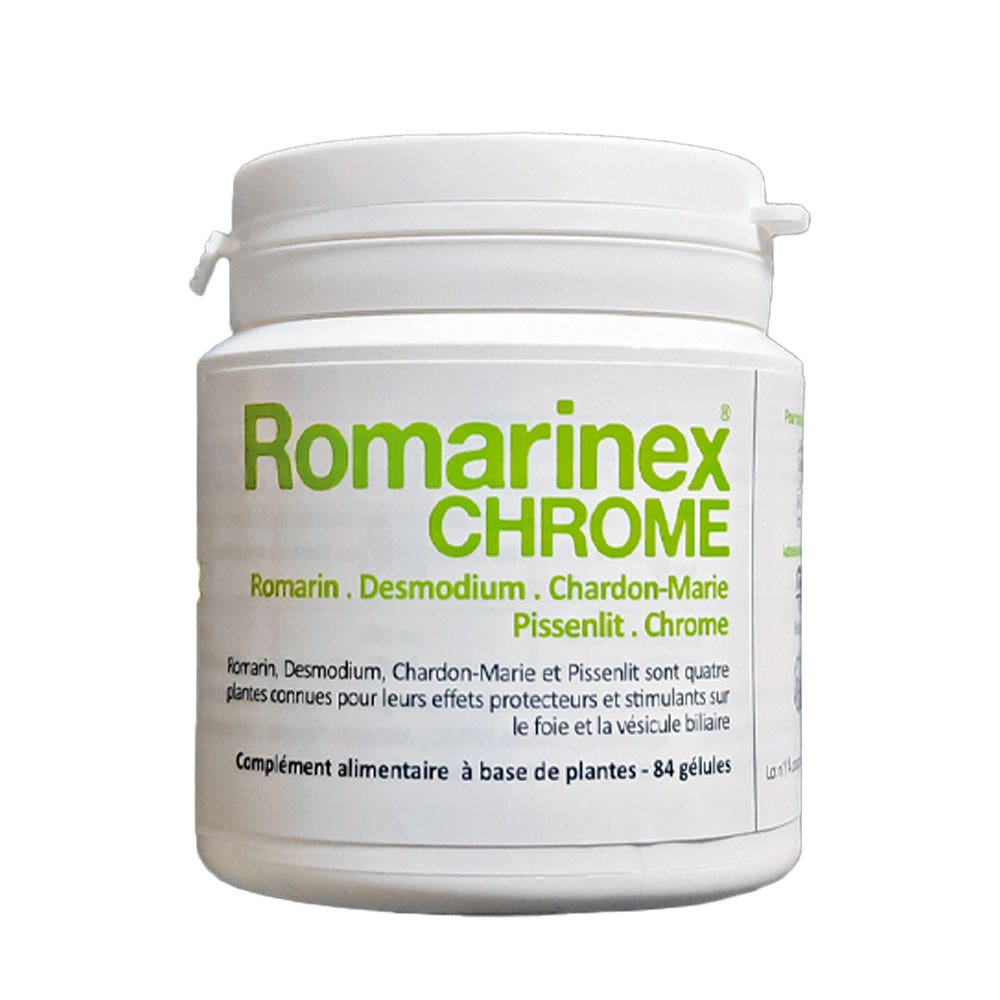 Dissolvurol Chromium Romarinex 84 capsules
