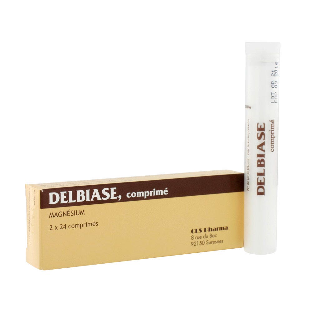 Cls France Delbiase Magnesium X 48 Tablets 48 comprimés