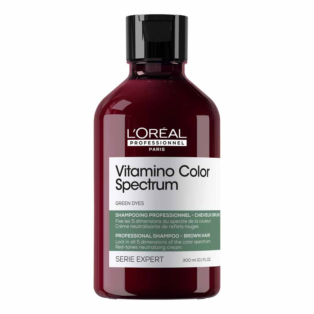 L'Oréal Professionnel Vitamino Color Spectrum Red highlights neutralising shampoo for brunette hair 300ml