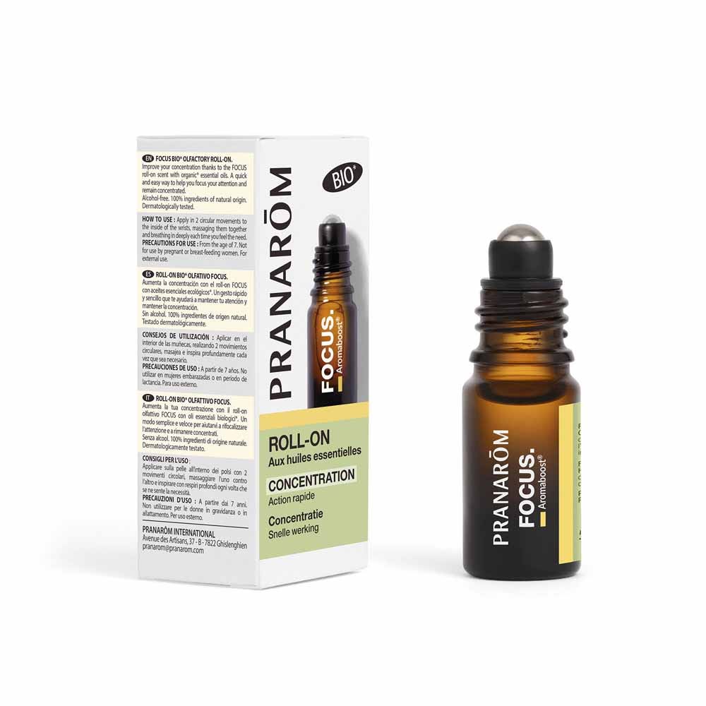 Pranarôm Aromaboost Focus Bioes Roll-On 5ml