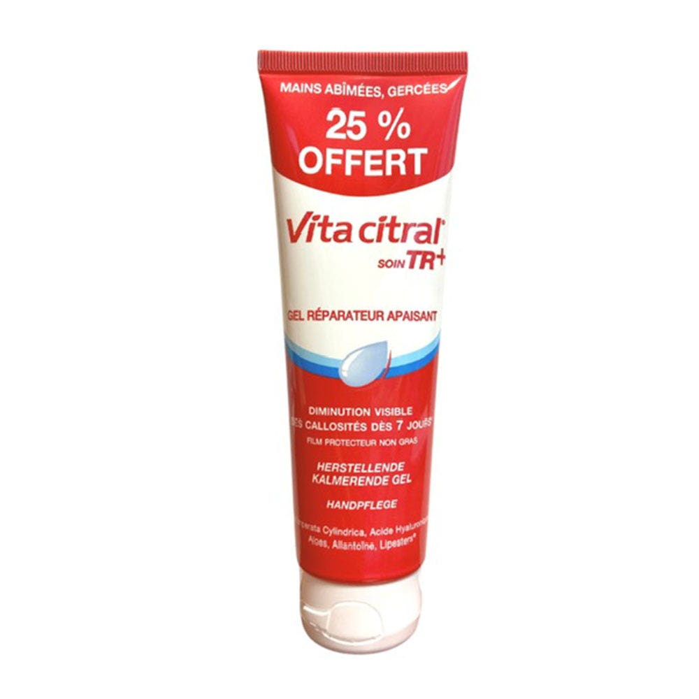 Vita Citral Soothing Repairing Care Gel TR+ 25% Free Damaged and chapped hands 100ml