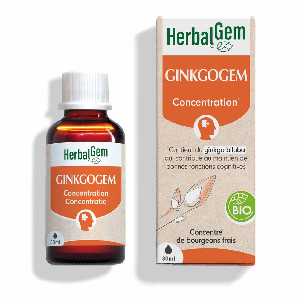 Herbalgem Gemmotherapy complexes Bioes concentration Ginkgogem 30ml