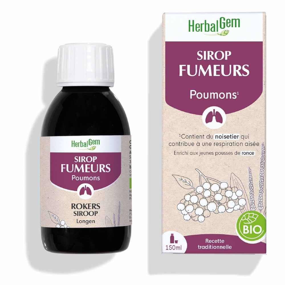 Herbalgem Organic Smokers Lung Syrup 150ml