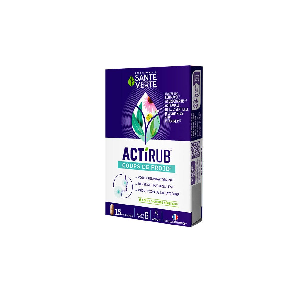 Sante Verte ActiRub Cold snaps 15 tablets