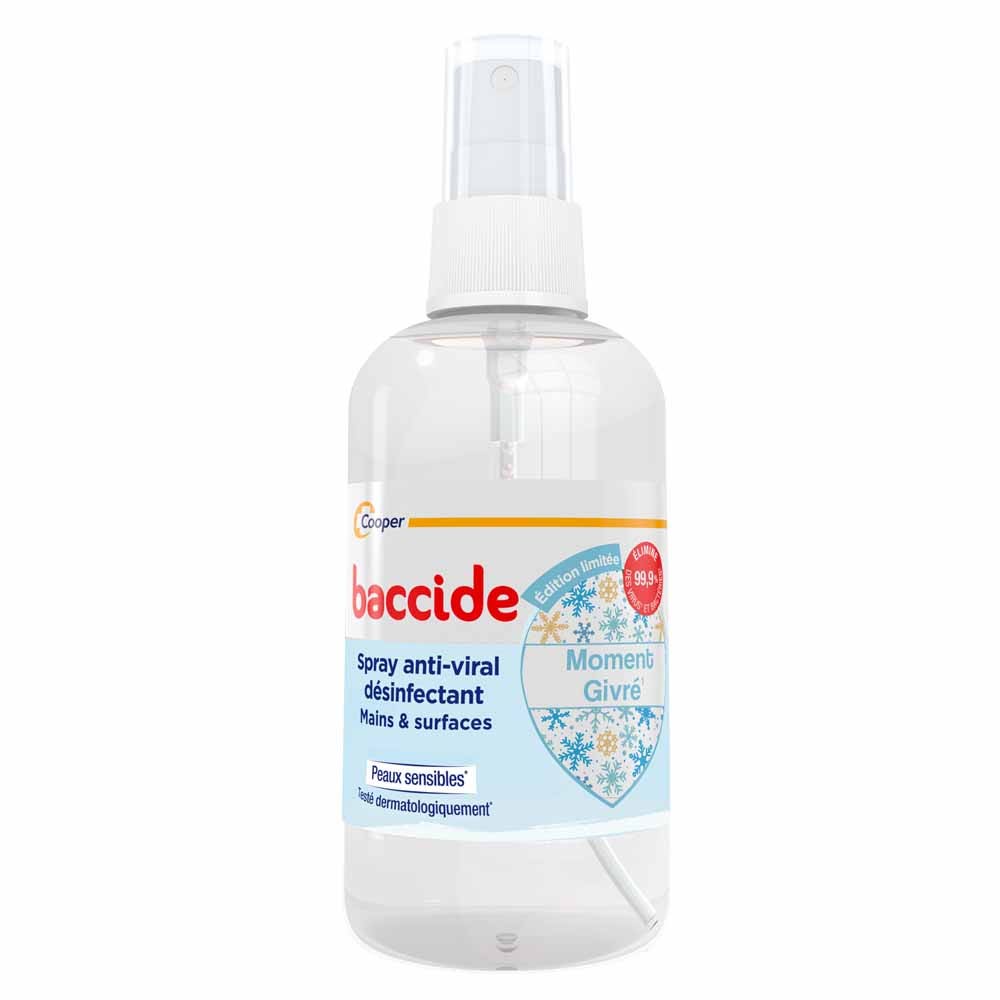 Baccide Anti-viral disinfectant spray Frosted Moment hands and surfaces 100 ml
