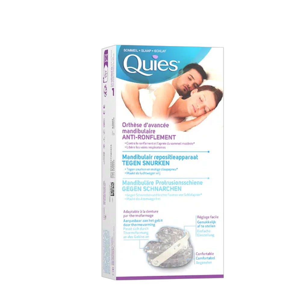 Quies Mandibular advancement orthosis Anti-snoring