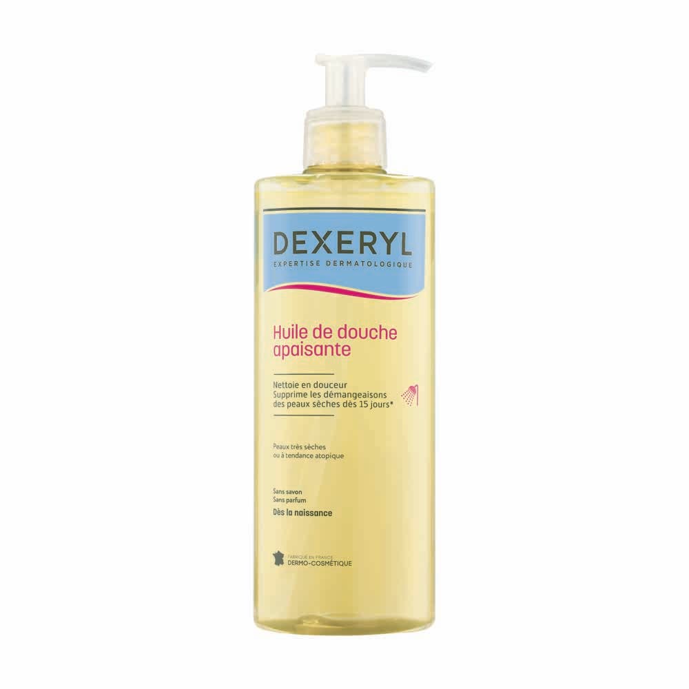 Dexeryl Huile de Douche Apaisante very dry or eczema-prone skin 500 ml