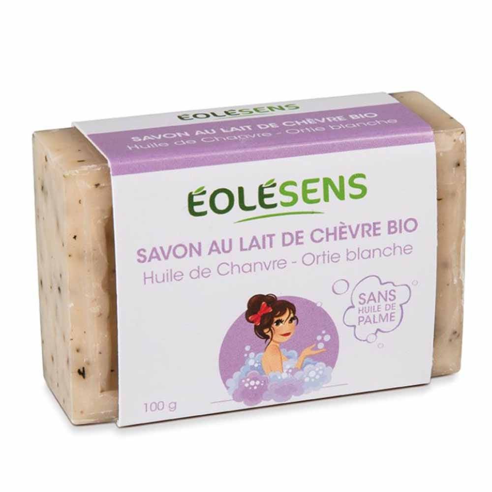 Eolesens Goat's milk and hemp oil soap organic 100 g